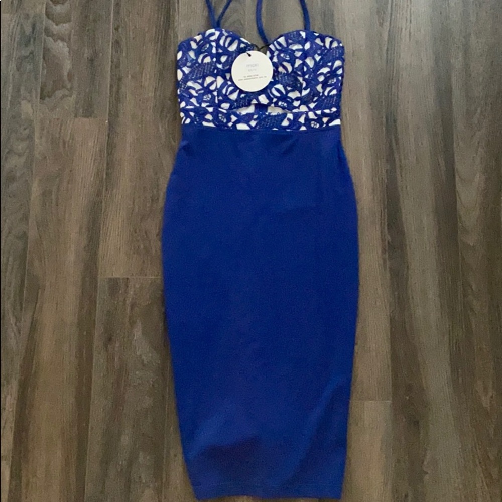 Blue Midi Dress
